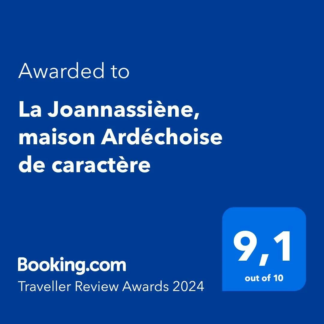 La Joannassiene, Maison Ardechoise De Caractere 0*, Joannas France